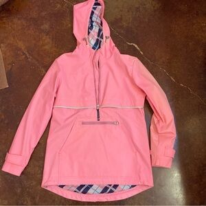 Ladies Hot Pink Charles River Raincoat